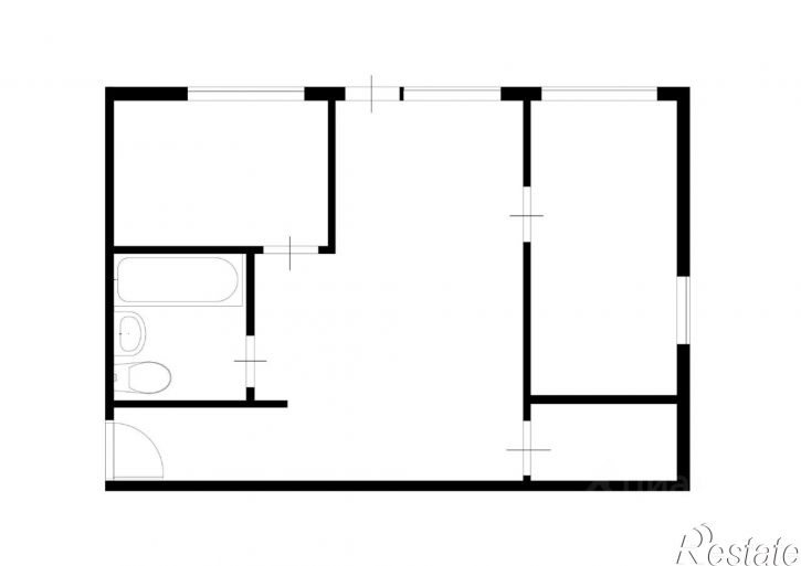 2-комн квартира Привокзальная улица, 19,  д. 19