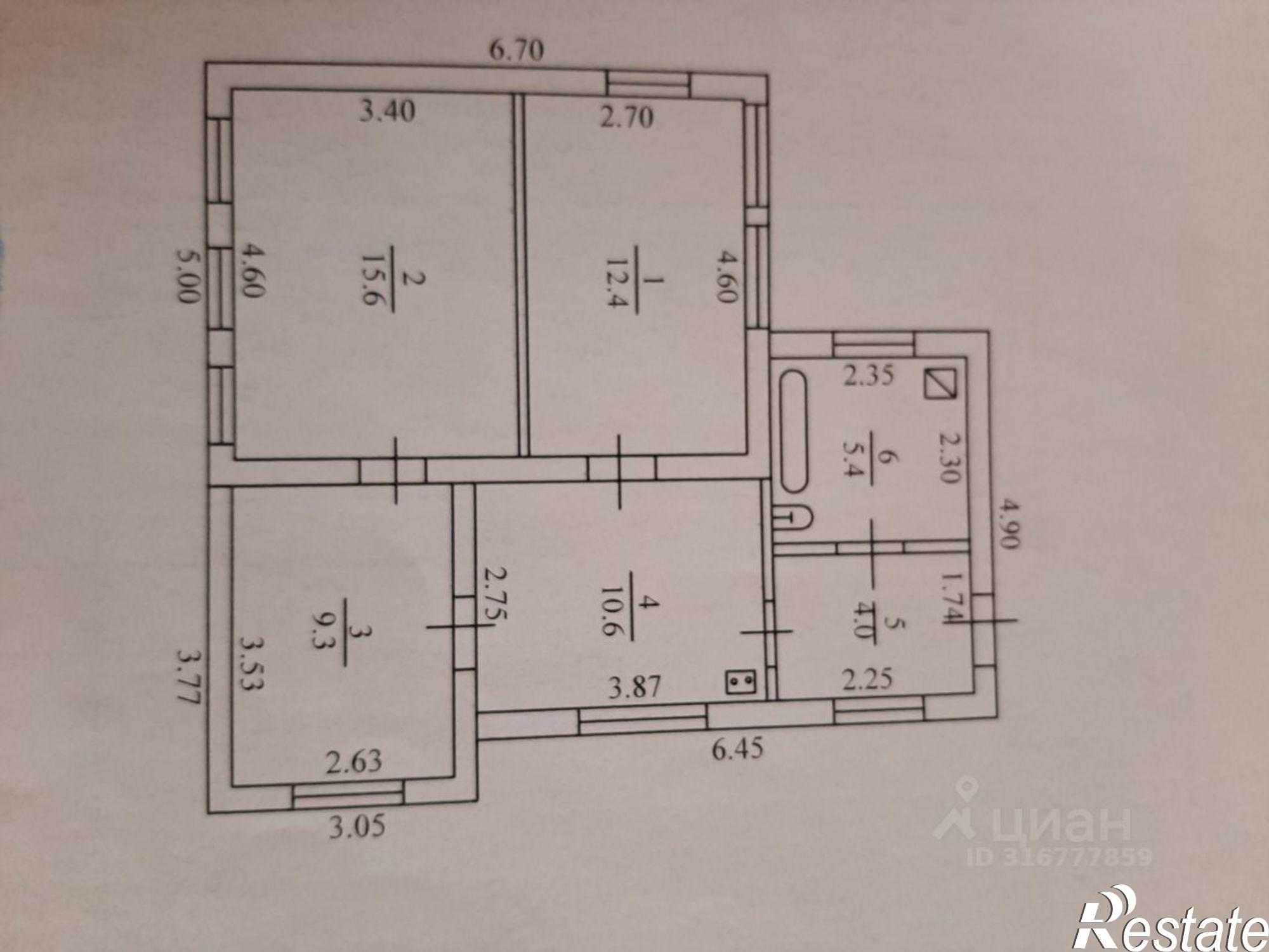 Купить дачу, дом, коттедж за 11 800 000 рублей на улица Калинина, 27