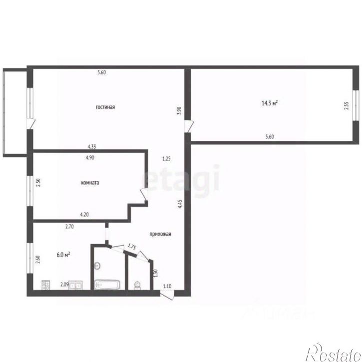3-комн квартира Красногоровская улица, 37,  д. 37
