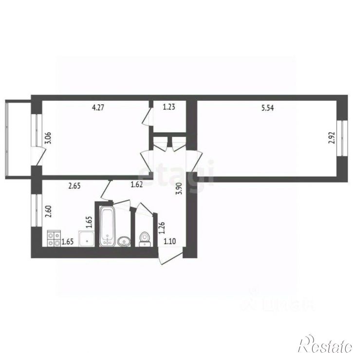 2-комн квартира ул Кондаурова, 40,  д. 40