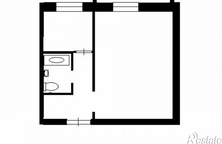1-комн квартира Крымская улица, 22,  д. 22