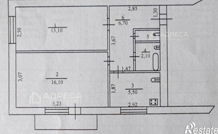 2-комн квартира ул Васильева, 81а,  д. 81а