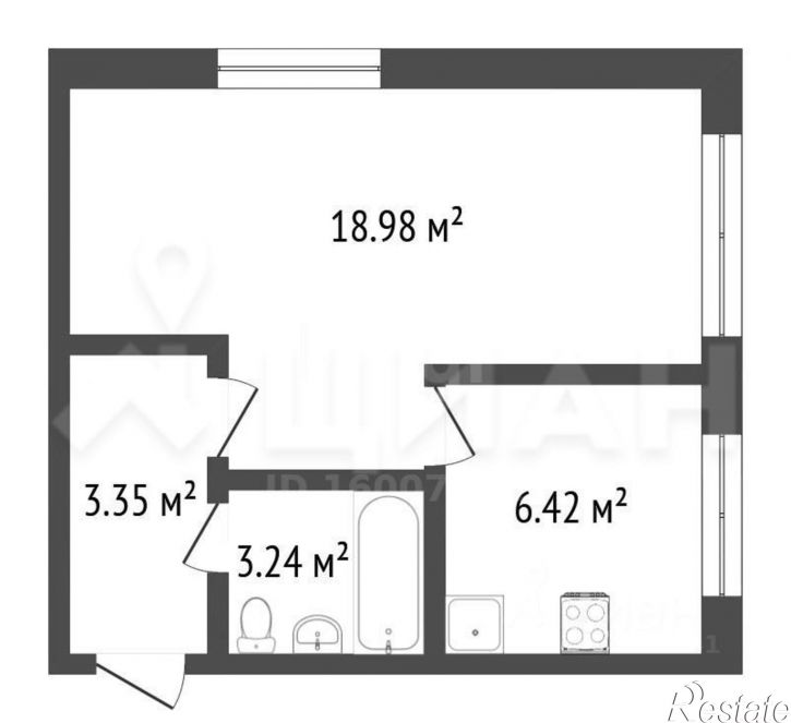 2-комн квартира Петровский б-р, 50,  д. 50